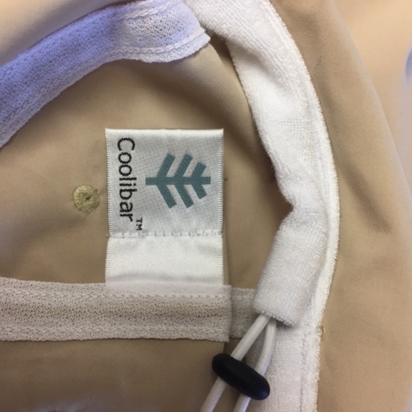 Women's Coolibar sport beige sun hat - Picture 3 of 4